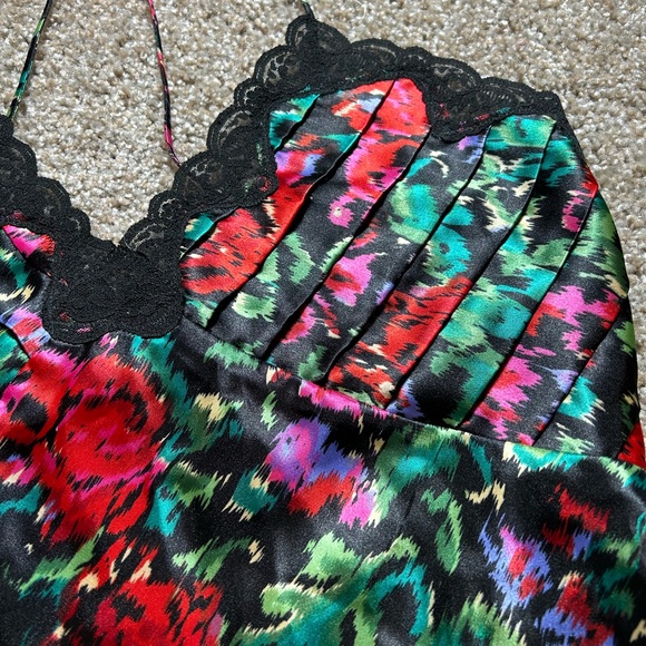 Vintage Floral Victorias Secret Slip Dress - Picture 3 of 6